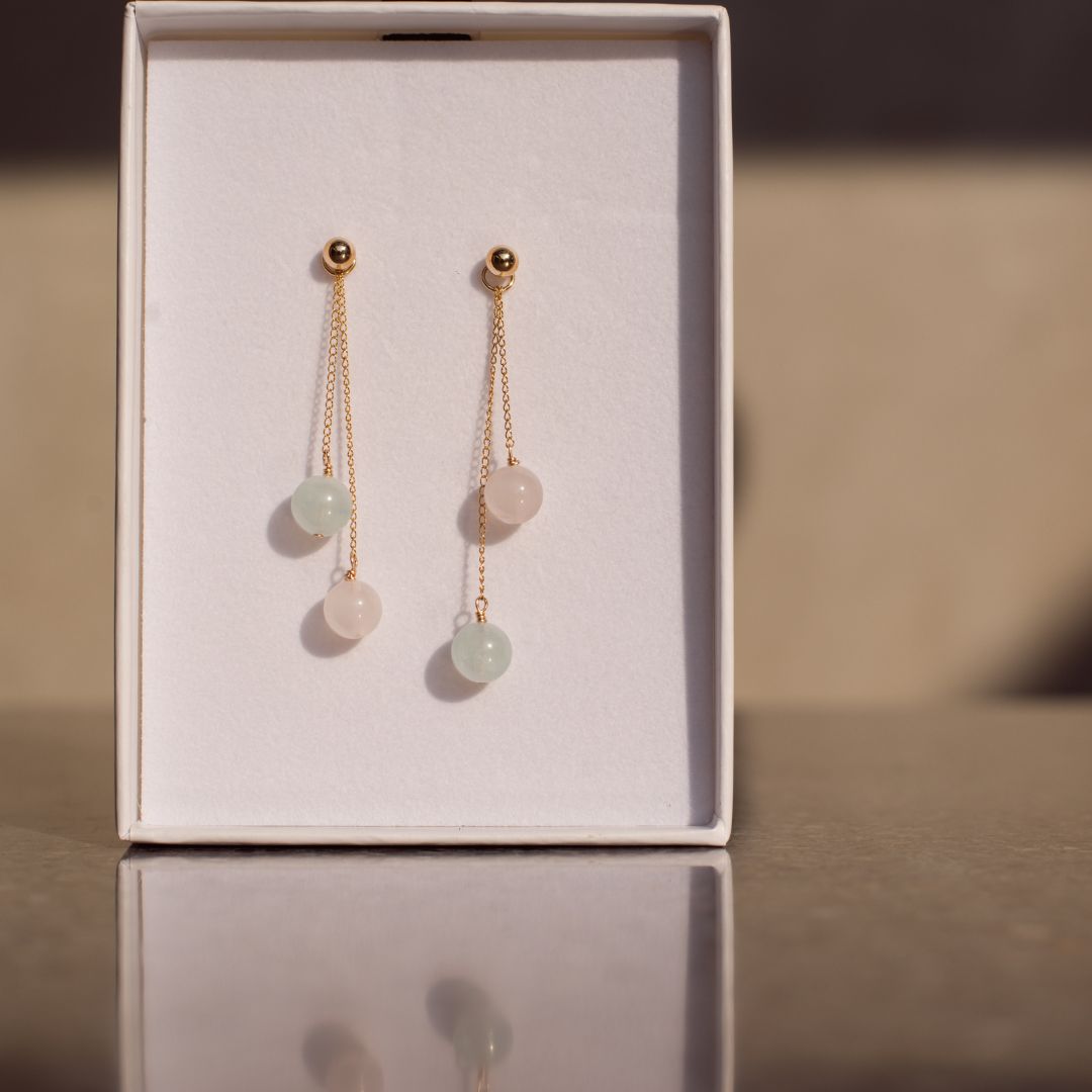 DUO Gemstone Earring Jacket