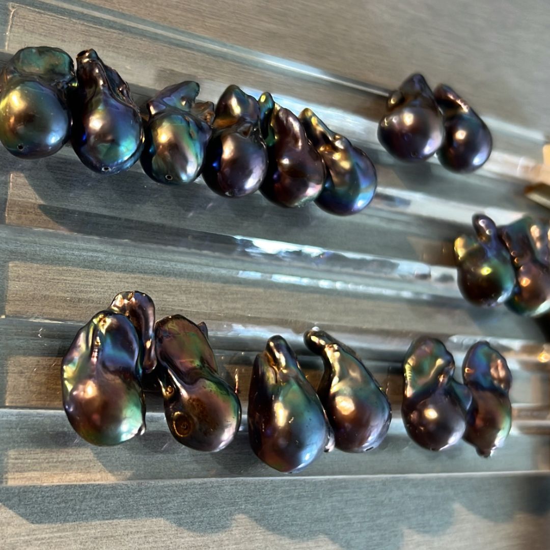 Baroque Pearl Earring Jacket