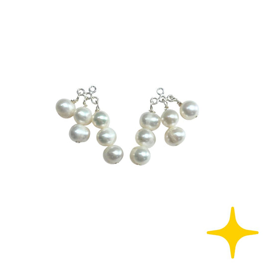 SOLD OUT Pearl Fan Earring Jacket